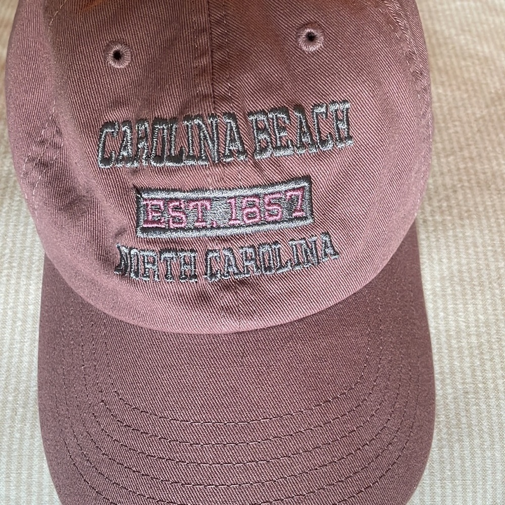 CAROLINA BEACH NC Embroidered Baseball Cap - NWOT